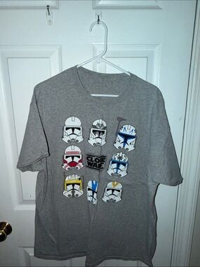 Star Wars Clone Wars clones tshirt